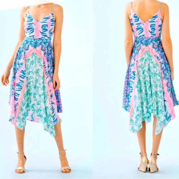 Lilly Pulitzer Rare Harmonee Midi Dress - Picture 1 of 4